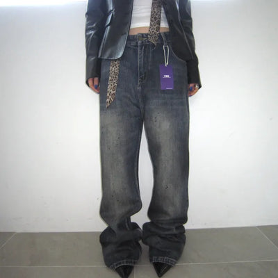 Oil-painted Denim