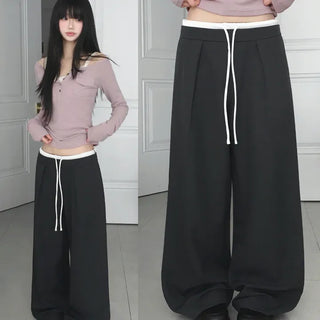 Taper pintuck long pants