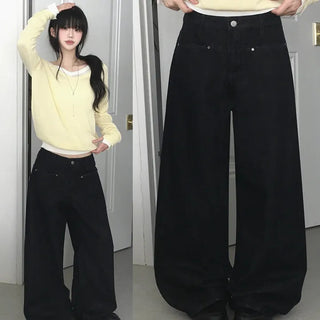 Photo Wide Denim Long Pants