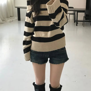 Tommy Stripe Off nt (2color)