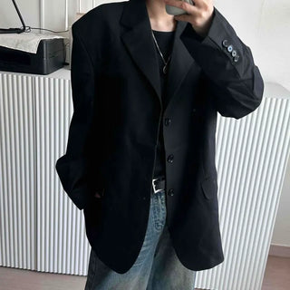 Classic Tailored Oversized Single Jacket