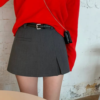 Etive Wrap Mini Skirt/Skortoiseshell