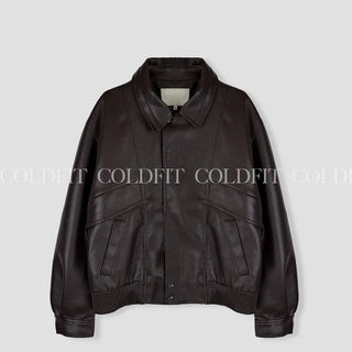 Classic leather jacket