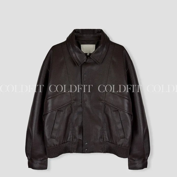 Classic leather jacket