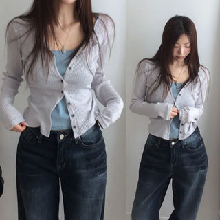 Coit Round Ribbed Cardigan [50% Modal]