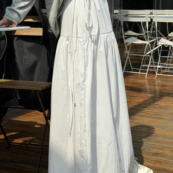 26 ROMANCE Pure Shirred Skirt