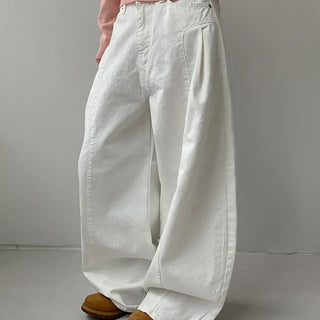 Allbird Wide Balloon Fit Cotton Pants