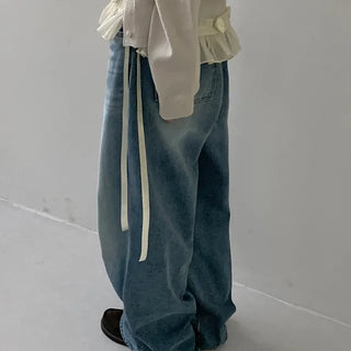 Glim Daily Wide Denim Pants