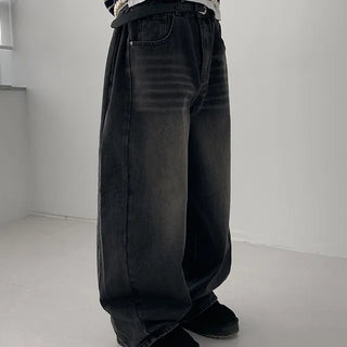 Fully Balloon Wide Denim Pants
