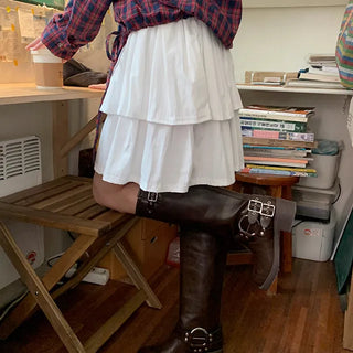 Verdi Can-Can Flare Midi Skirt