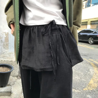 Mousse Daily Layered Wrap Skirt (2 colors)