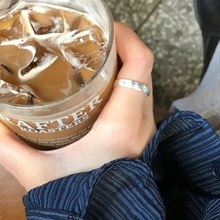 Mibert Silver Star Open Ring