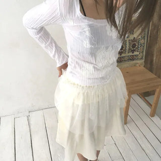 V-Lace T-shirt