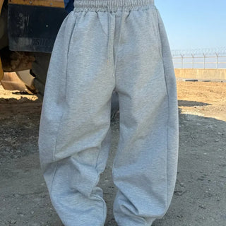 Curved Panel Balloon Pants