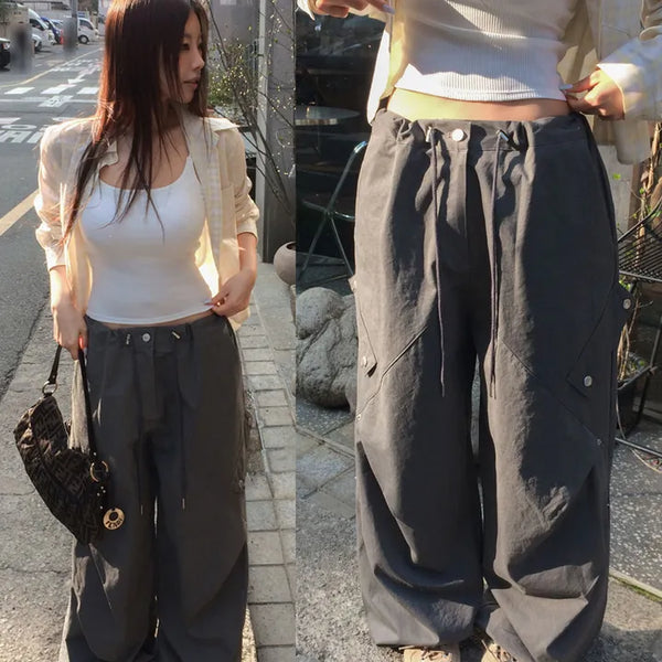 Kellybe Pintuck Stopper Wide Pants
