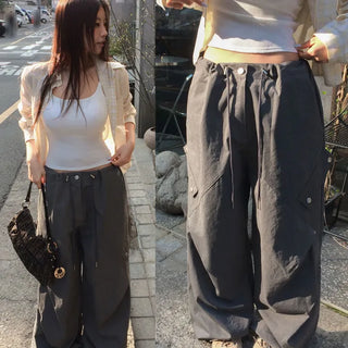 Kellybe Pintuck Stopper Wide Pants