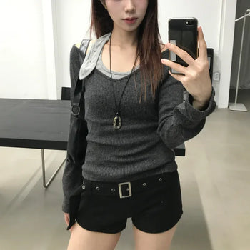 Lay Ribbed Knit