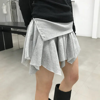 FOLDED FLARE SK Folding Flare Skirt