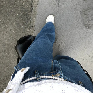 Spring wide denim