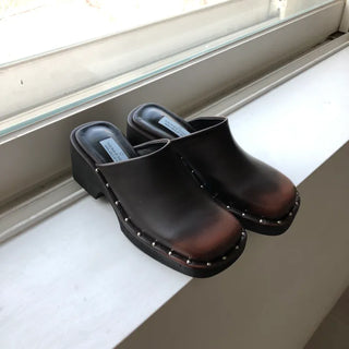 Riveted Square Loafers