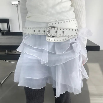 Studded Wide Belt