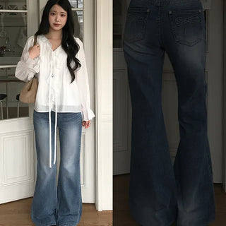 히티 백 리본 팬츠