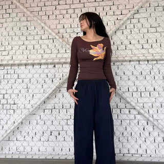 Slim Straight Basic Long Pants