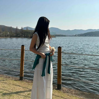 Straight Maxi Long Skirt