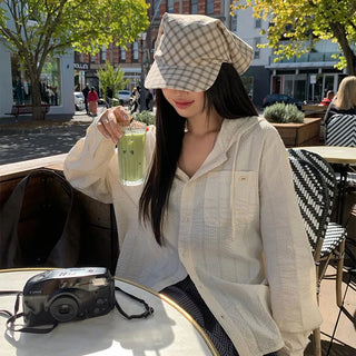 Titz Summer Hooded Oversized Shirt