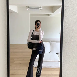 Molly Bootcut Elastic Pants
