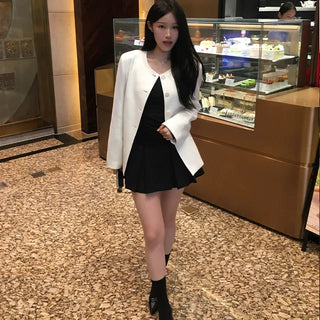 Serena Peplum Tweed Jacket