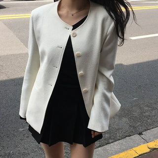 Serena Peplum Tweed Jacket