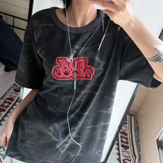 Signal Red Camo Tee