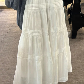 PRETTY frill string tiered skirt