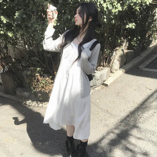 Plana Frill Sleeveless Long Dress