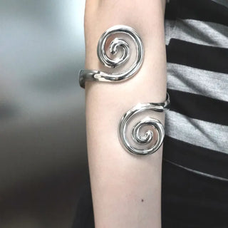 Spiral Bangle & Ring Set