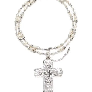 ✞ Cross beads necklace ✞