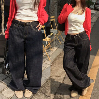 Levitz Low raw denim wide pants