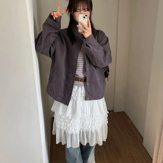 Millie Wash Field Jacket 2 Colors