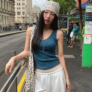 Whips V-neck Sleeveless