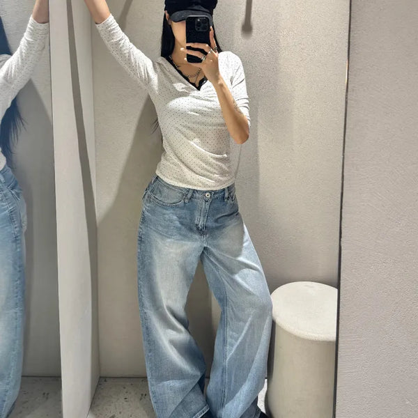 POCKET POINT Mega Wide Jeans
