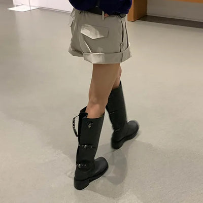 Jenny Buckle Long Boots
