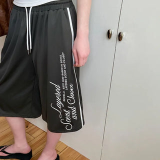 Potion Lettering Nylon Track Pants