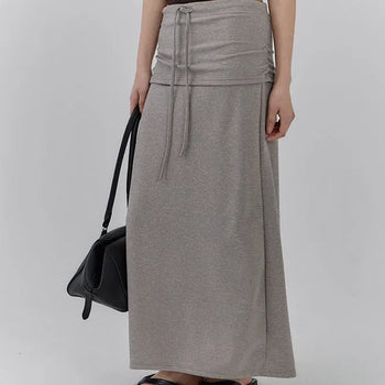 Sugar Elastic Long Skirt