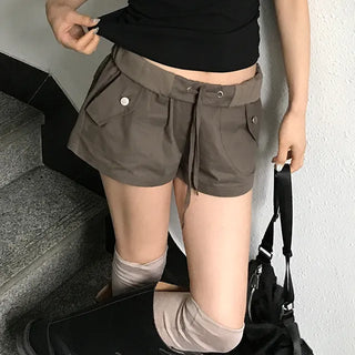 Nut Hem Roll-up Shorts