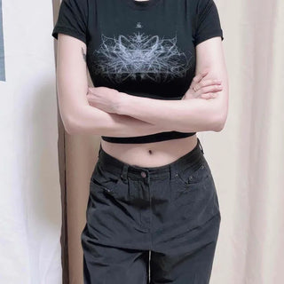 Regular Fit Graphic Print Casual Short Sleeve T-shirt