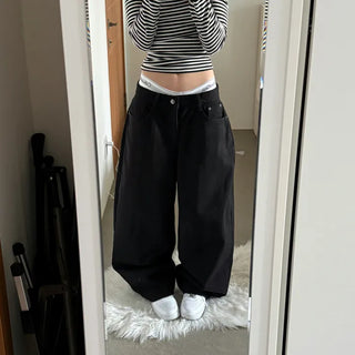 [Beautiful Fit/Lower Body Cover] Basic Pocket Wide Cotton Long Pants