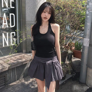 Jaylen Halterneck Sleeveless [Modal 37%, Built-in Cup]