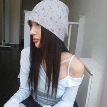 Floral Beanie (3 colors)