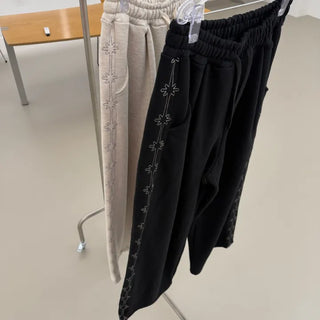 Pata Stitch Wide Training Pants